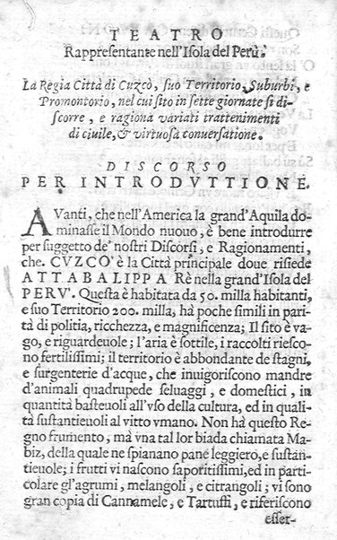 Trastulli della villa distinti in sette giornate, doue si legono in discorsi, e ragionamenti nouelle morali, motteggi arguti ... curiosità dramatica del Sig. Camillo Scaliggeri dalla Fratta, l'Academico Vario. Con due tauole, vna delle nouelle, e l'altra delle cose più notabili