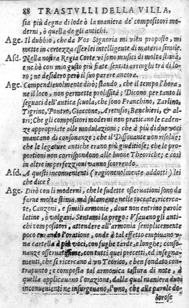 Trastulli della villa distinti in sette giornate, doue si legono in discorsi, e ragionamenti nouelle morali, motteggi arguti ... curiosità dramatica del Sig. Camillo Scaliggeri dalla Fratta, l'Academico Vario. Con due tauole, vna delle nouelle, e l'altra delle cose più notabili