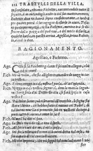 Trastulli della villa distinti in sette giornate, doue si legono in discorsi, e ragionamenti nouelle morali, motteggi arguti ... curiosità dramatica del Sig. Camillo Scaliggeri dalla Fratta, l'Academico Vario. Con due tauole, vna delle nouelle, e l'altra delle cose più notabili