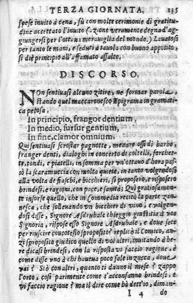 Trastulli della villa distinti in sette giornate, doue si legono in discorsi, e ragionamenti nouelle morali, motteggi arguti ... curiosità dramatica del Sig. Camillo Scaliggeri dalla Fratta, l'Academico Vario. Con due tauole, vna delle nouelle, e l'altra delle cose più notabili