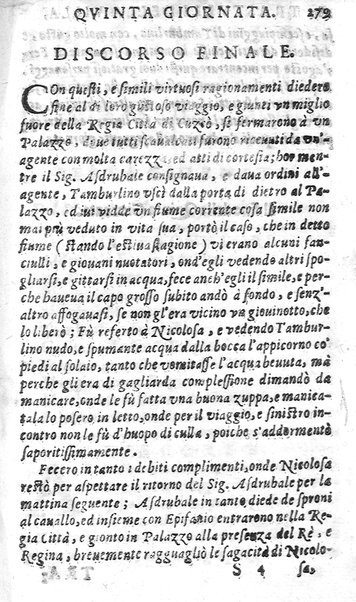 Trastulli della villa distinti in sette giornate, doue si legono in discorsi, e ragionamenti nouelle morali, motteggi arguti ... curiosità dramatica del Sig. Camillo Scaliggeri dalla Fratta, l'Academico Vario. Con due tauole, vna delle nouelle, e l'altra delle cose più notabili