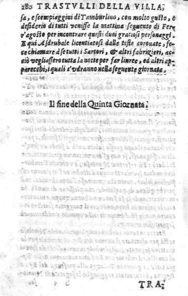 Trastulli della villa distinti in sette giornate, doue si legono in discorsi, e ragionamenti nouelle morali, motteggi arguti ... curiosità dramatica del Sig. Camillo Scaliggeri dalla Fratta, l'Academico Vario. Con due tauole, vna delle nouelle, e l'altra delle cose più notabili