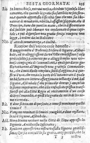 Trastulli della villa distinti in sette giornate, doue si legono in discorsi, e ragionamenti nouelle morali, motteggi arguti ... curiosità dramatica del Sig. Camillo Scaliggeri dalla Fratta, l'Academico Vario. Con due tauole, vna delle nouelle, e l'altra delle cose più notabili