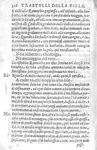 Trastulli della villa distinti in sette giornate, doue si legono in discorsi, e ragionamenti nouelle morali, motteggi arguti ... curiosità dramatica del Sig. Camillo Scaliggeri dalla Fratta, l'Academico Vario. Con due tauole, vna delle nouelle, e l'altra delle cose più notabili