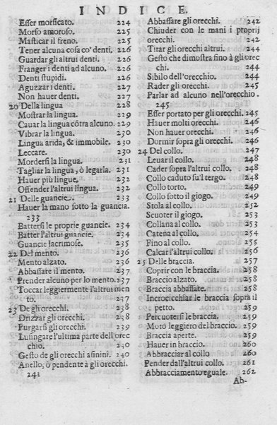 L'arte de' cenni con la quale formandosi fauella visibile, si tratta della muta eloquenza, che non è altro che un facondo silentio. Diuisa in due parti ... di Giouanni Bonifaccio giureconsulto, & assessore. L'Opportuno Academico Filarmonico