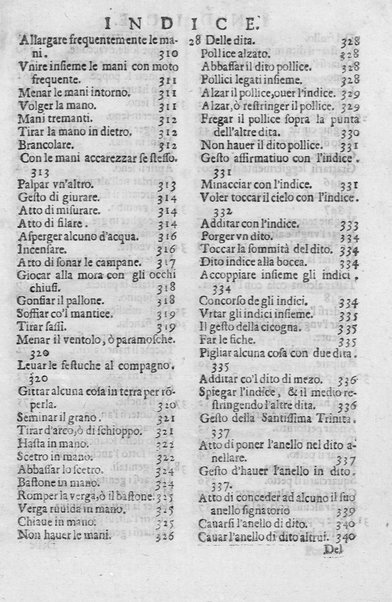 L'arte de' cenni con la quale formandosi fauella visibile, si tratta della muta eloquenza, che non è altro che un facondo silentio. Diuisa in due parti ... di Giouanni Bonifaccio giureconsulto, & assessore. L'Opportuno Academico Filarmonico