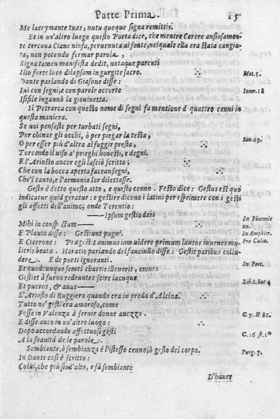 L'arte de' cenni con la quale formandosi fauella visibile, si tratta della muta eloquenza, che non è altro che un facondo silentio. Diuisa in due parti ... di Giouanni Bonifaccio giureconsulto, & assessore. L'Opportuno Academico Filarmonico