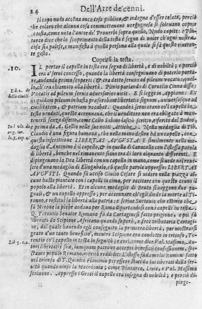 L'arte de' cenni con la quale formandosi fauella visibile, si tratta della muta eloquenza, che non è altro che un facondo silentio. Diuisa in due parti ... di Giouanni Bonifaccio giureconsulto, & assessore. L'Opportuno Academico Filarmonico