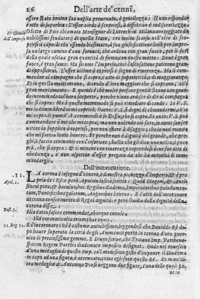 L'arte de' cenni con la quale formandosi fauella visibile, si tratta della muta eloquenza, che non è altro che un facondo silentio. Diuisa in due parti ... di Giouanni Bonifaccio giureconsulto, & assessore. L'Opportuno Academico Filarmonico