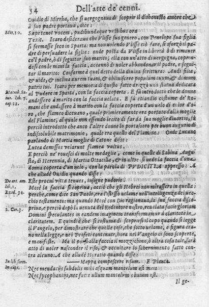 L'arte de' cenni con la quale formandosi fauella visibile, si tratta della muta eloquenza, che non è altro che un facondo silentio. Diuisa in due parti ... di Giouanni Bonifaccio giureconsulto, & assessore. L'Opportuno Academico Filarmonico