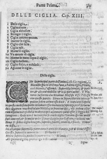 L'arte de' cenni con la quale formandosi fauella visibile, si tratta della muta eloquenza, che non è altro che un facondo silentio. Diuisa in due parti ... di Giouanni Bonifaccio giureconsulto, & assessore. L'Opportuno Academico Filarmonico