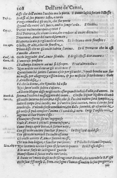 L'arte de' cenni con la quale formandosi fauella visibile, si tratta della muta eloquenza, che non è altro che un facondo silentio. Diuisa in due parti ... di Giouanni Bonifaccio giureconsulto, & assessore. L'Opportuno Academico Filarmonico