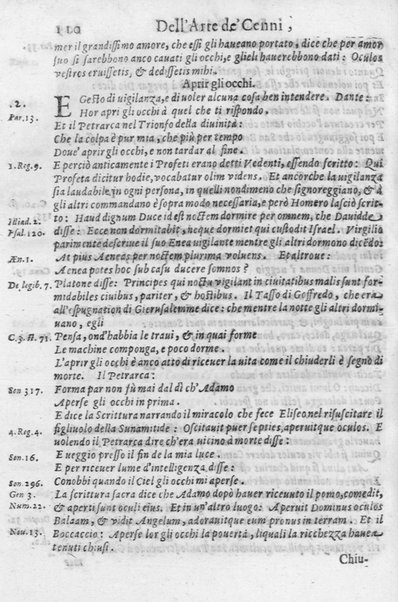 L'arte de' cenni con la quale formandosi fauella visibile, si tratta della muta eloquenza, che non è altro che un facondo silentio. Diuisa in due parti ... di Giouanni Bonifaccio giureconsulto, & assessore. L'Opportuno Academico Filarmonico