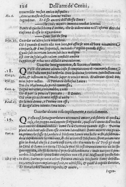 L'arte de' cenni con la quale formandosi fauella visibile, si tratta della muta eloquenza, che non è altro che un facondo silentio. Diuisa in due parti ... di Giouanni Bonifaccio giureconsulto, & assessore. L'Opportuno Academico Filarmonico