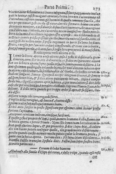 L'arte de' cenni con la quale formandosi fauella visibile, si tratta della muta eloquenza, che non è altro che un facondo silentio. Diuisa in due parti ... di Giouanni Bonifaccio giureconsulto, & assessore. L'Opportuno Academico Filarmonico