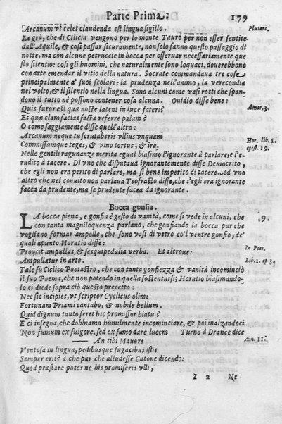 L'arte de' cenni con la quale formandosi fauella visibile, si tratta della muta eloquenza, che non è altro che un facondo silentio. Diuisa in due parti ... di Giouanni Bonifaccio giureconsulto, & assessore. L'Opportuno Academico Filarmonico