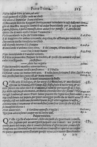 L'arte de' cenni con la quale formandosi fauella visibile, si tratta della muta eloquenza, che non è altro che un facondo silentio. Diuisa in due parti ... di Giouanni Bonifaccio giureconsulto, & assessore. L'Opportuno Academico Filarmonico