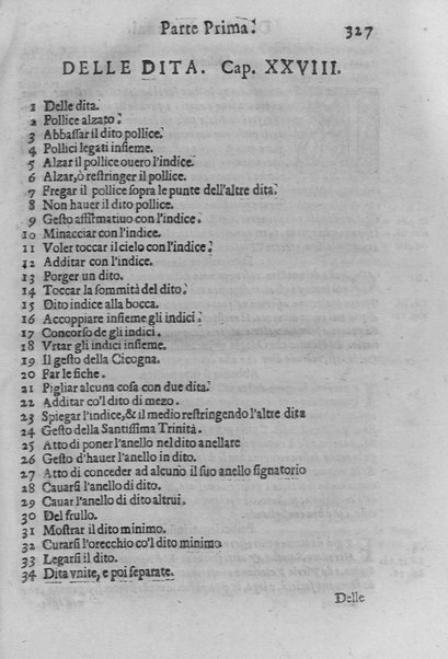 L'arte de' cenni con la quale formandosi fauella visibile, si tratta della muta eloquenza, che non è altro che un facondo silentio. Diuisa in due parti ... di Giouanni Bonifaccio giureconsulto, & assessore. L'Opportuno Academico Filarmonico