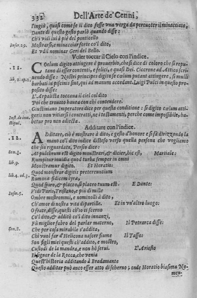 L'arte de' cenni con la quale formandosi fauella visibile, si tratta della muta eloquenza, che non è altro che un facondo silentio. Diuisa in due parti ... di Giouanni Bonifaccio giureconsulto, & assessore. L'Opportuno Academico Filarmonico