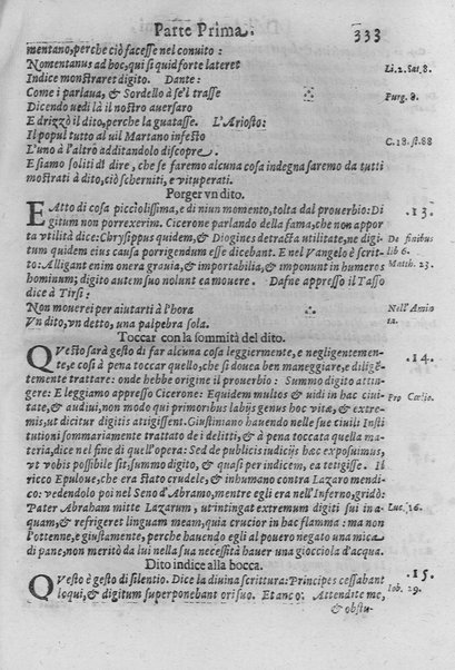 L'arte de' cenni con la quale formandosi fauella visibile, si tratta della muta eloquenza, che non è altro che un facondo silentio. Diuisa in due parti ... di Giouanni Bonifaccio giureconsulto, & assessore. L'Opportuno Academico Filarmonico