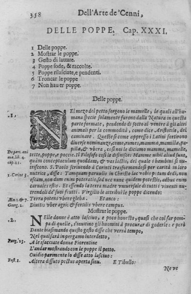 L'arte de' cenni con la quale formandosi fauella visibile, si tratta della muta eloquenza, che non è altro che un facondo silentio. Diuisa in due parti ... di Giouanni Bonifaccio giureconsulto, & assessore. L'Opportuno Academico Filarmonico