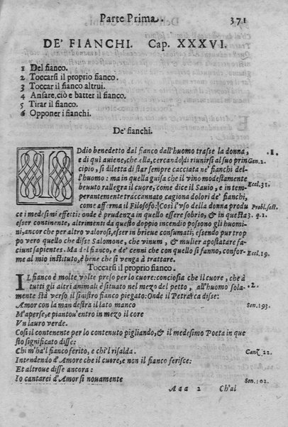 L'arte de' cenni con la quale formandosi fauella visibile, si tratta della muta eloquenza, che non è altro che un facondo silentio. Diuisa in due parti ... di Giouanni Bonifaccio giureconsulto, & assessore. L'Opportuno Academico Filarmonico