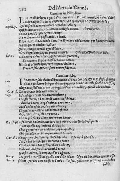 L'arte de' cenni con la quale formandosi fauella visibile, si tratta della muta eloquenza, che non è altro che un facondo silentio. Diuisa in due parti ... di Giouanni Bonifaccio giureconsulto, & assessore. L'Opportuno Academico Filarmonico