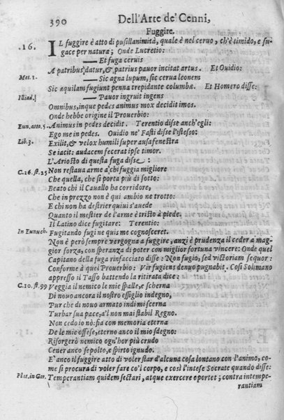 L'arte de' cenni con la quale formandosi fauella visibile, si tratta della muta eloquenza, che non è altro che un facondo silentio. Diuisa in due parti ... di Giouanni Bonifaccio giureconsulto, & assessore. L'Opportuno Academico Filarmonico