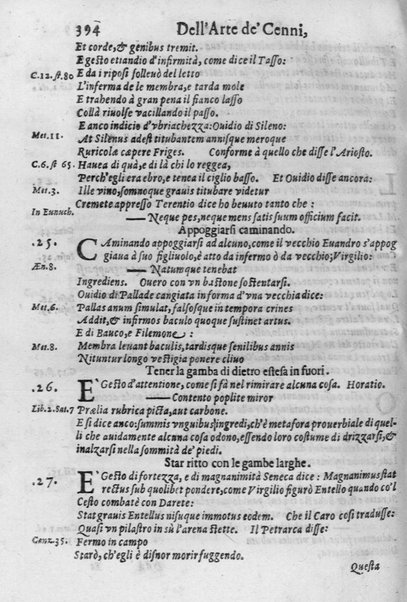 L'arte de' cenni con la quale formandosi fauella visibile, si tratta della muta eloquenza, che non è altro che un facondo silentio. Diuisa in due parti ... di Giouanni Bonifaccio giureconsulto, & assessore. L'Opportuno Academico Filarmonico