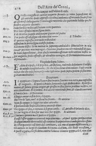 L'arte de' cenni con la quale formandosi fauella visibile, si tratta della muta eloquenza, che non è altro che un facondo silentio. Diuisa in due parti ... di Giouanni Bonifaccio giureconsulto, & assessore. L'Opportuno Academico Filarmonico