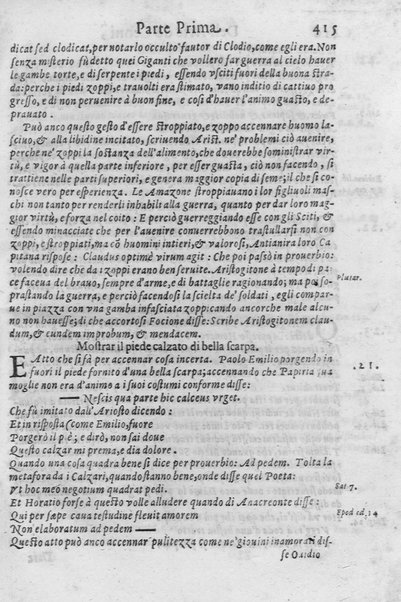 L'arte de' cenni con la quale formandosi fauella visibile, si tratta della muta eloquenza, che non è altro che un facondo silentio. Diuisa in due parti ... di Giouanni Bonifaccio giureconsulto, & assessore. L'Opportuno Academico Filarmonico