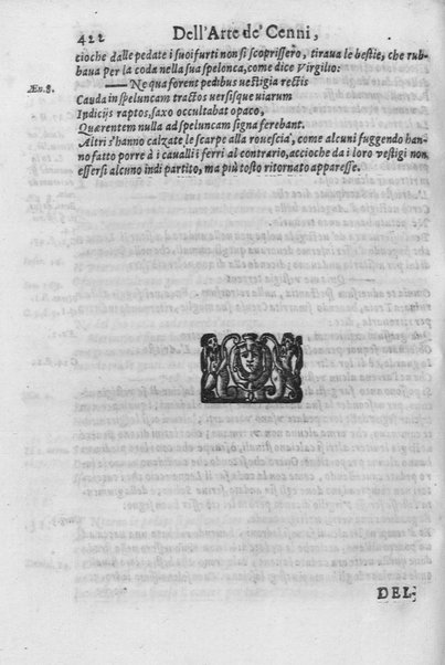 L'arte de' cenni con la quale formandosi fauella visibile, si tratta della muta eloquenza, che non è altro che un facondo silentio. Diuisa in due parti ... di Giouanni Bonifaccio giureconsulto, & assessore. L'Opportuno Academico Filarmonico