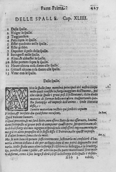 L'arte de' cenni con la quale formandosi fauella visibile, si tratta della muta eloquenza, che non è altro che un facondo silentio. Diuisa in due parti ... di Giouanni Bonifaccio giureconsulto, & assessore. L'Opportuno Academico Filarmonico