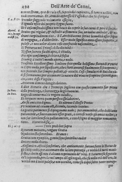 L'arte de' cenni con la quale formandosi fauella visibile, si tratta della muta eloquenza, che non è altro che un facondo silentio. Diuisa in due parti ... di Giouanni Bonifaccio giureconsulto, & assessore. L'Opportuno Academico Filarmonico