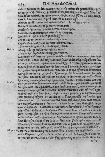 L'arte de' cenni con la quale formandosi fauella visibile, si tratta della muta eloquenza, che non è altro che un facondo silentio. Diuisa in due parti ... di Giouanni Bonifaccio giureconsulto, & assessore. L'Opportuno Academico Filarmonico