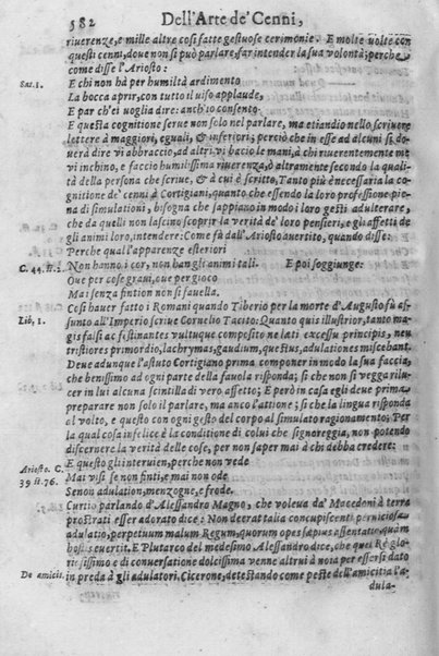 L'arte de' cenni con la quale formandosi fauella visibile, si tratta della muta eloquenza, che non è altro che un facondo silentio. Diuisa in due parti ... di Giouanni Bonifaccio giureconsulto, & assessore. L'Opportuno Academico Filarmonico