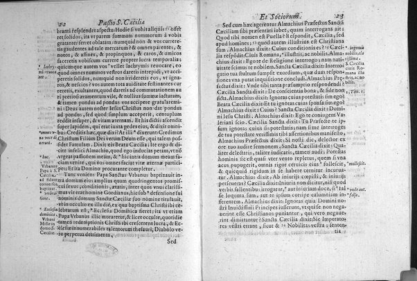 Historia passionis B. Caeciliae virginis, Valeriani, Tiburtij, et Maximi martyrum. Necnon Vrbani, et Lucij pontificum, et mart. vitae. Atque Paschalis papae 1. literae de eorundem sanctorum corporum inuentione, & in vrbem translatione. Omnia ex antiquissimis nobilium vrbis bibliothecarum manuscriptis exemplaribus ab Antonio Bosio I.V.D. fideliter, accuratèque deprompta, notisque illustrata, et nunc in lucem edita. Accedit relatio eorundem sanctorum corporum nouae inuentionis, & repositionis sub Clemente 8. ...