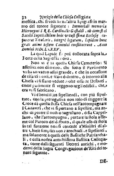 Brevi notizie dell'antico, e moderno stato della chiesa collegiata di S. Anastasia di Roma raccolte, e consacrate all'eminentisimo, ... principe, il signor cardinale Nuno da Cunha de Attayde ... da Filippo Cappello ...