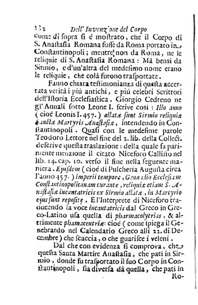 Brevi notizie dell'antico, e moderno stato della chiesa collegiata di S. Anastasia di Roma raccolte, e consacrate all'eminentisimo, ... principe, il signor cardinale Nuno da Cunha de Attayde ... da Filippo Cappello ...