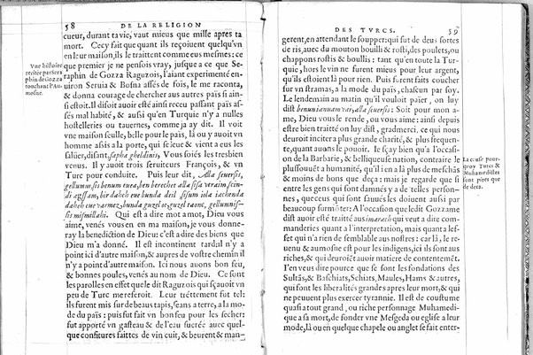 De la republique des Turcs: & là ou l'occasion s'offrera, des meurs & loy de tous Mohamedistes, par Guillaume Postel cosmopolite