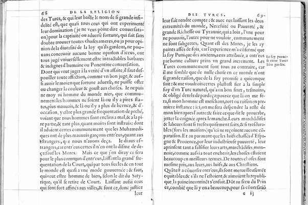 De la republique des Turcs: & là ou l'occasion s'offrera, des meurs & loy de tous Mohamedistes, par Guillaume Postel cosmopolite