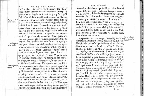 De la republique des Turcs: & là ou l'occasion s'offrera, des meurs & loy de tous Mohamedistes, par Guillaume Postel cosmopolite