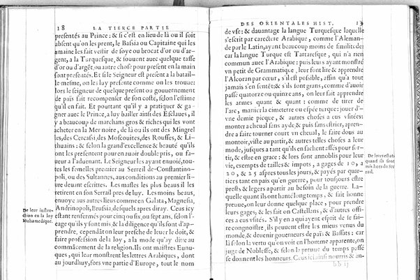 De la republique des Turcs: & là ou l'occasion s'offrera, des meurs & loy de tous Mohamedistes, par Guillaume Postel cosmopolite