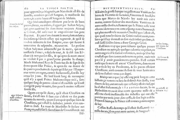 De la republique des Turcs: & là ou l'occasion s'offrera, des meurs & loy de tous Mohamedistes, par Guillaume Postel cosmopolite