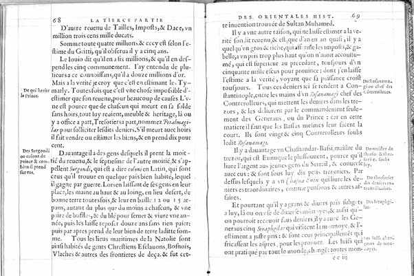 De la republique des Turcs: & là ou l'occasion s'offrera, des meurs & loy de tous Mohamedistes, par Guillaume Postel cosmopolite