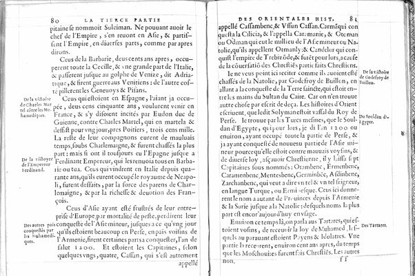 De la republique des Turcs: & là ou l'occasion s'offrera, des meurs & loy de tous Mohamedistes, par Guillaume Postel cosmopolite