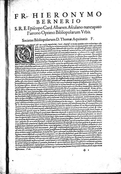 2: Commentariorum in secundum librum sententiarum tomus secundus