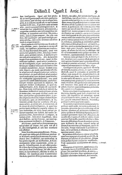 2: Commentariorum in secundum librum sententiarum tomus secundus