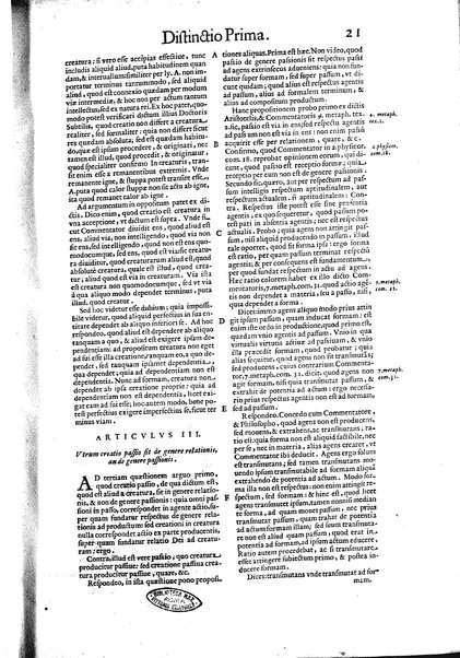 2: Commentariorum in secundum librum sententiarum tomus secundus