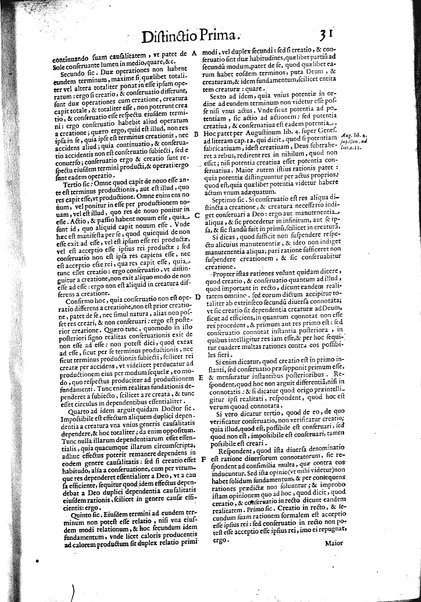 2: Commentariorum in secundum librum sententiarum tomus secundus